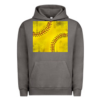 Pigment Tornado distressed softball pattern Urban Hoodie - TumblerDesignByShophia