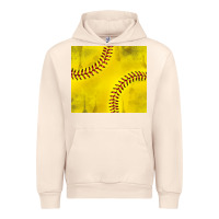 Sandshell distressed softball pattern Urban Hoodie - TumblerDesignByShophia