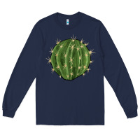 Navy cactus Long Sleeve Tee - BarkalooDesign