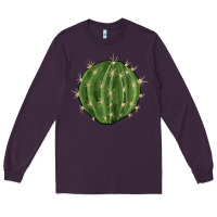Plum cactus Long Sleeve Tee - BarkalooDesign