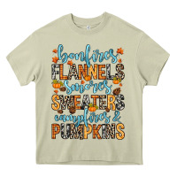 Mossy Bonfires flannels Heavy Core Tee - RanaPortraitStore
