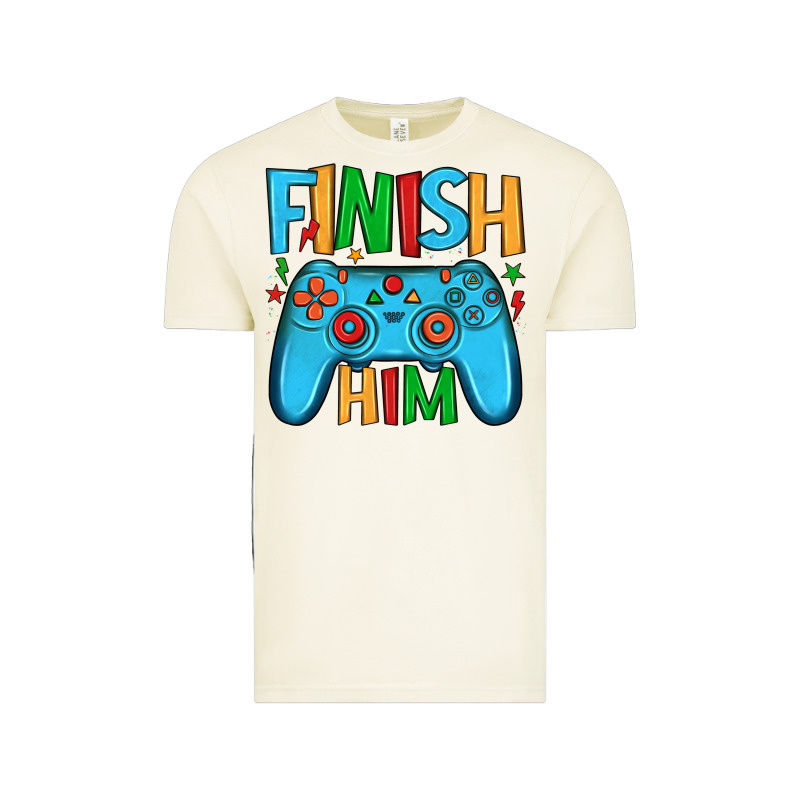 Finish Him Vintage Tee by JahusDesignShop | Teevron