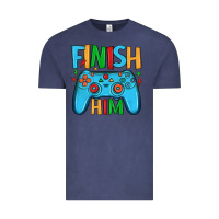 Vintage Denim finish him Vintage Tee - JahusDesignShop