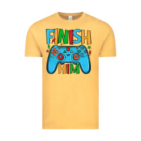 Vintage Mustard finish him Vintage Tee - JahusDesignShop