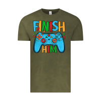 Vintage Olive finish him Vintage Tee - JahusDesignShop