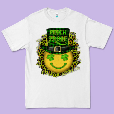 Premium Tee st. patrick's day pinch proof lucky face