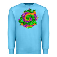 Ocean Blue halloween patch  1 Premium Sweatshirt - BundleAndBundleShop
