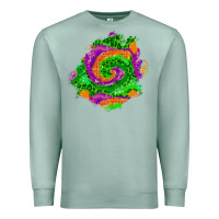 Seafoam halloween patch  1 Premium Sweatshirt - BundleAndBundleShop