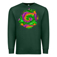 Sports Green halloween patch  1 Premium Sweatshirt - BundleAndBundleShop