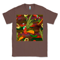 Chestnut mexican food seamless pattern Classic Tee - BundleAndBundleShop
