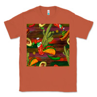 Copper mexican food seamless pattern Classic Tee - BundleAndBundleShop