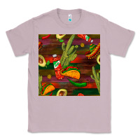 Lilac mexican food seamless pattern Classic Tee - BundleAndBundleShop