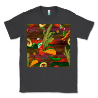 Smoke mexican food seamless pattern Classic Tee - BundleAndBundleShop