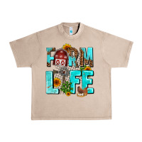 French Oak farm life Urban Heavy Tee - AdoDesignShop