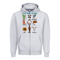 Heather Grey so god made a cowboy Zipper Hoodie - MaliasSmallBusiness