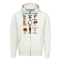 Oatmeal Heather so god made a cowboy Zipper Hoodie - MaliasSmallBusiness