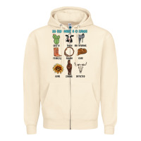 Sandshell so god made a cowboy Zipper Hoodie - MaliasSmallBusiness