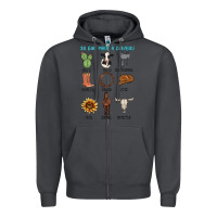 Smoke so god made a cowboy Zipper Hoodie - MaliasSmallBusiness