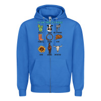 True Royal so god made a cowboy Zipper Hoodie - MaliasSmallBusiness