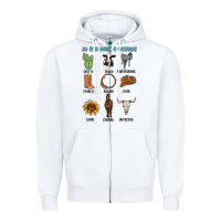 White so god made a cowboy Zipper Hoodie - MaliasSmallBusiness