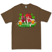 Cacao st. patrick's day roosters let's get lucked up Premium Tee - RanaPortraitStore