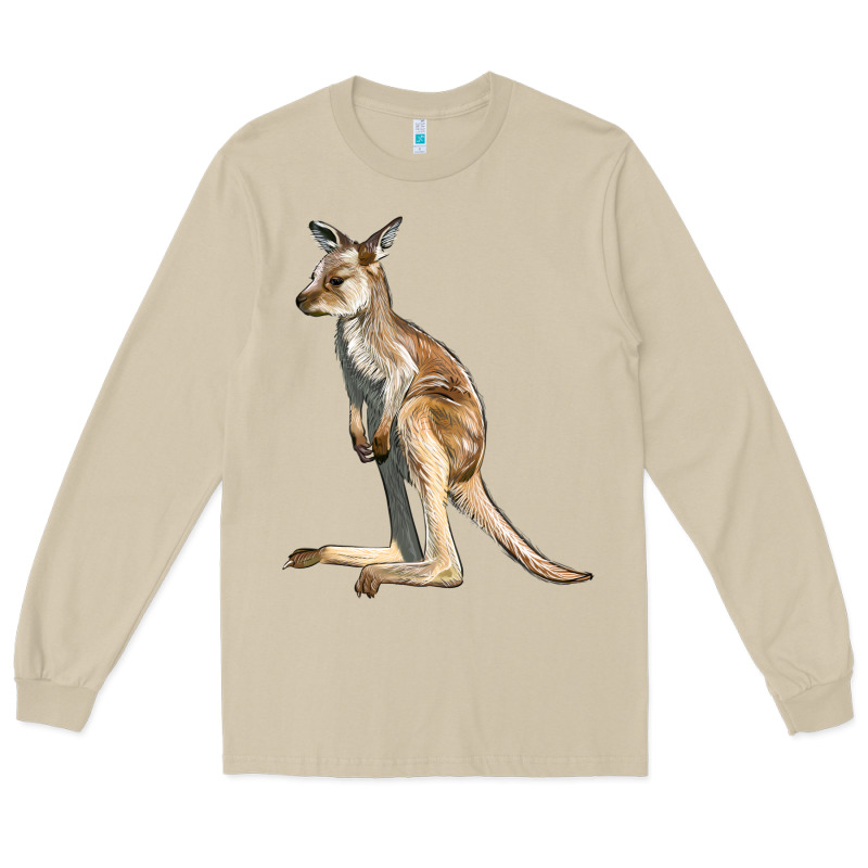 Baby Kangaroo Long Sleeve Tee by LillyAllenDesigns | Teevron