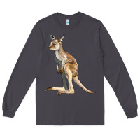 Smoke baby kangaroo Long Sleeve Tee - LillyAllenDesigns