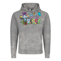 Cloud Rock Easter Day He is risen Vintage Hoodie - OliviaCreatesArt