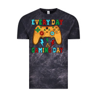 Cloud Black every day is gaming day Vintage Tee - JahusDesignShop