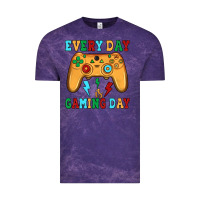 Cloud Purple every day is gaming day Vintage Tee - JahusDesignShop