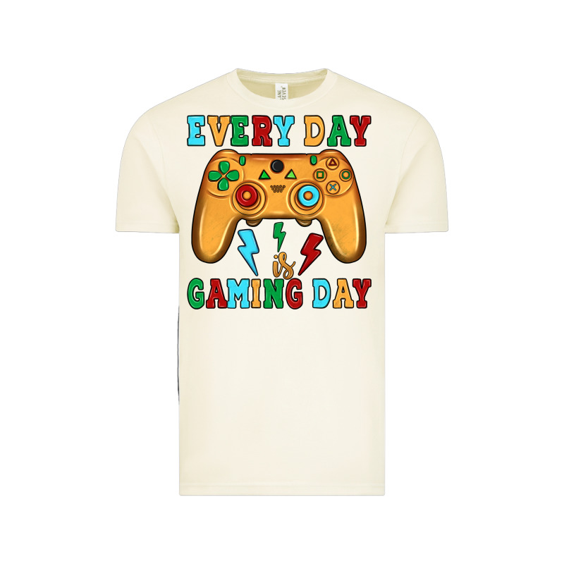 Every Day Is Gaming Day Vintage Tee by JahusDesignShop | Teevron
