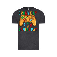 Vintage Black every day is gaming day Vintage Tee - JahusDesignShop