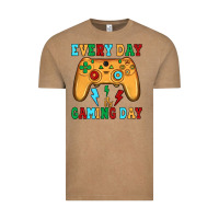 Vintage Coffee every day is gaming day Vintage Tee - JahusDesignShop