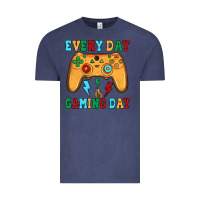 Vintage Denim every day is gaming day Vintage Tee - JahusDesignShop