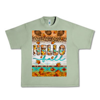 Oil Green Hello fall Urban Heavy Tee - Artiststas