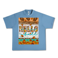 Pebble Blue Hello fall Urban Heavy Tee - Artiststas