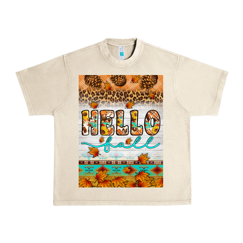 Hello Fall Urban Heavy Tee by Artiststas | Teevron