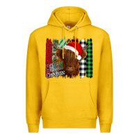 Lemon Merry Christmas Cow Premium Hoodie - Bettercallsaul