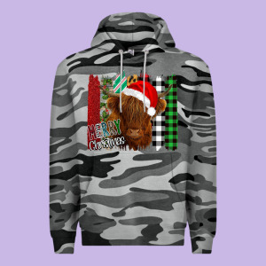 Merry Christmas Cow Premium Hoodie Designed By Bettercallsaul