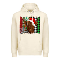 Tofu Merry Christmas Cow Premium Hoodie - Bettercallsaul