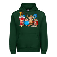 Forest Green Hockey coffee cups Urban Hoodie - HowdyJamesFarm