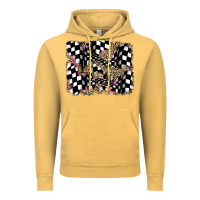 Vintage Mustard racing leopard backgraund Vintage Hoodie - JahusDesignShop