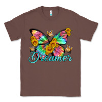 Chestnut dreamer with Butterfly and sunflowers Classic Tee - Artiststas
