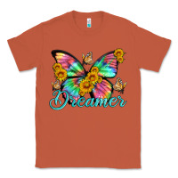 Copper dreamer with Butterfly and sunflowers Classic Tee - Artiststas