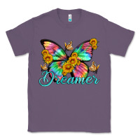 Lavender dreamer with Butterfly and sunflowers Classic Tee - Artiststas