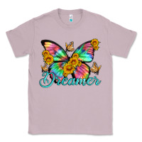 Lilac dreamer with Butterfly and sunflowers Classic Tee - Artiststas