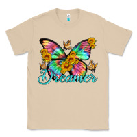 Mushroom dreamer with Butterfly and sunflowers Classic Tee - Artiststas