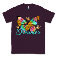 Plum dreamer with Butterfly and sunflowers Classic Tee - Artiststas