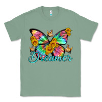 Sage dreamer with Butterfly and sunflowers Classic Tee - Artiststas