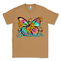 Toasted Coconut dreamer with Butterfly and sunflowers Classic Tee - Artiststas